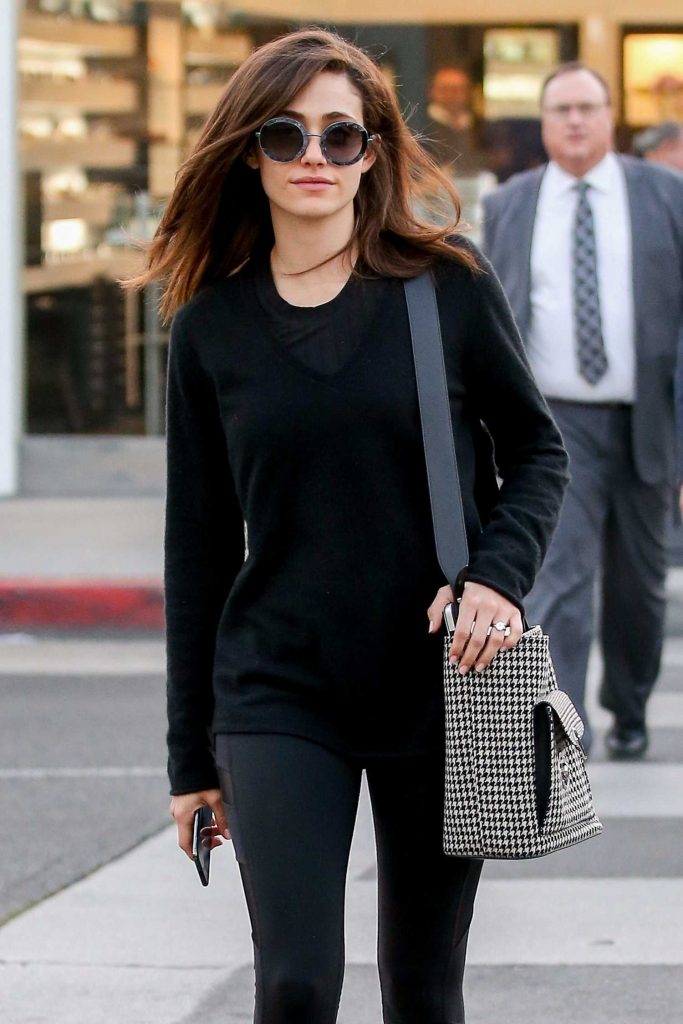 Emmy Rossum Out for Shopping in Beverly Hills-4