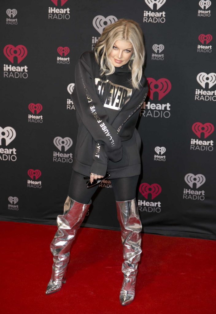 Fergie at iHeart Jingle Ball North Red Carpet in Toronto-3