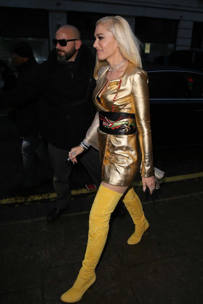 Gwen Stefani Arrives at BBC Radio 2 Studios in London-2