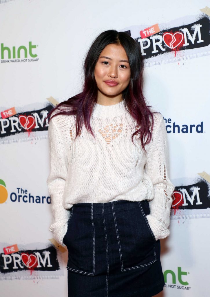 Haley Tju at the F The Prom Premiere at ArcLight Cinemas in Hollywood-2