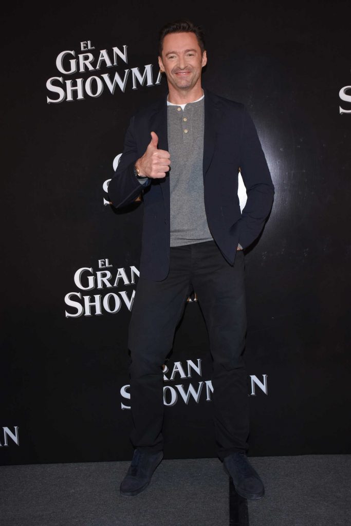 Hugh Jackman at The Greatest Showman Press Conference at the Four Seasons in Mexico City-2
