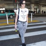 Jaimie Alexander Arrives at LAX Airport in Los Angeles