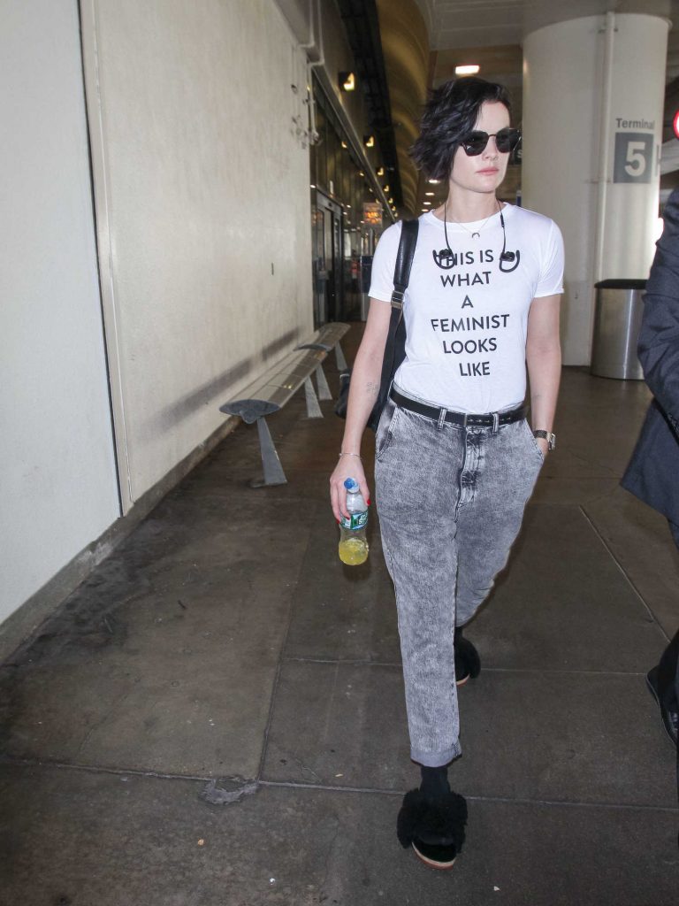 Jaimie Alexander Arrives at LAX Airport in Los Angeles-2