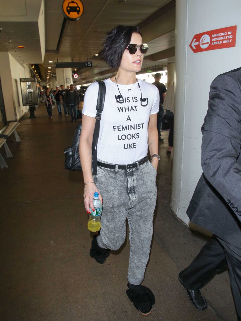 Jaimie Alexander Arrives at LAX Airport in Los Angeles-4