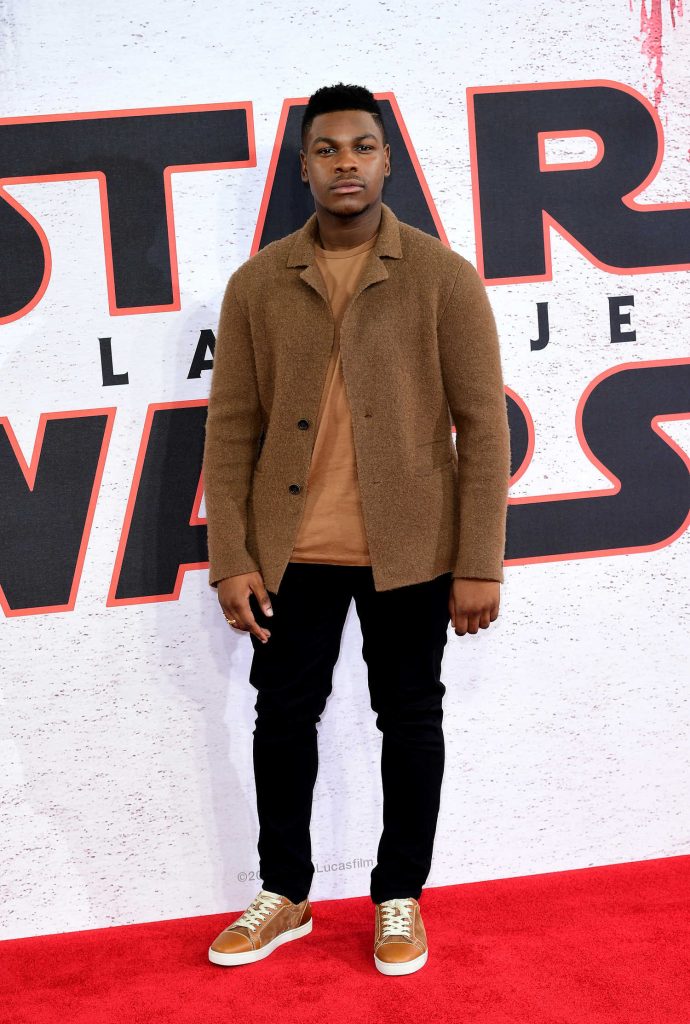 John Boyega at the Star Wars: The Last Jedi Photocall in London-1