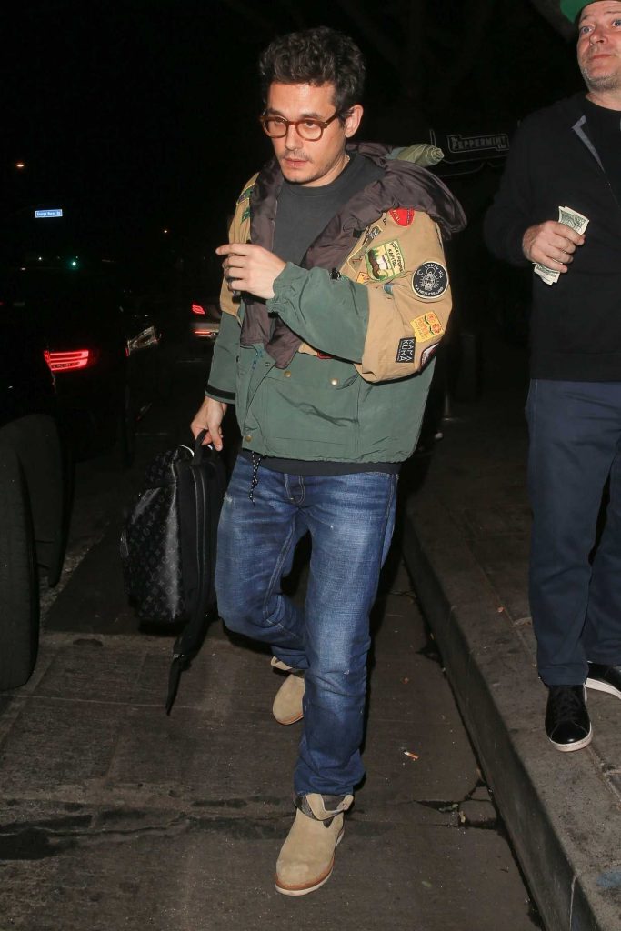 John Mayer Leaves The Peppermint Club in West Hollywood-2