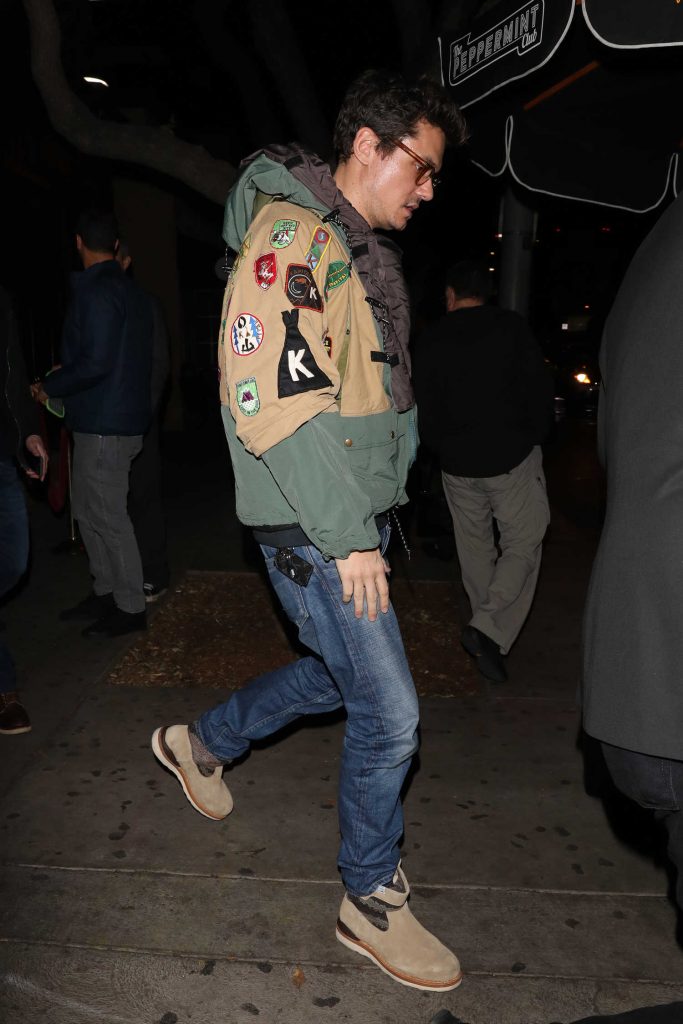 John Mayer Leaves The Peppermint Club in West Hollywood-4