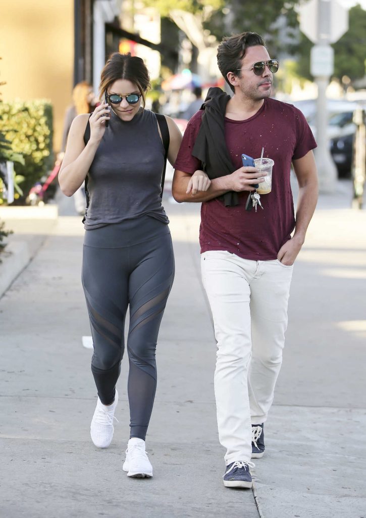 Katharine McPhee Was Seen Arm in Arm with a Mysterious Male Friend in LA-2