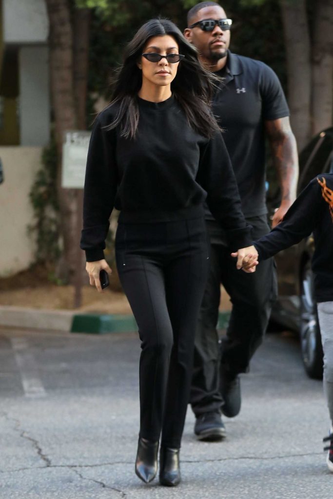 Kourtney Kardashian Was Seen Out in Calabasas-1