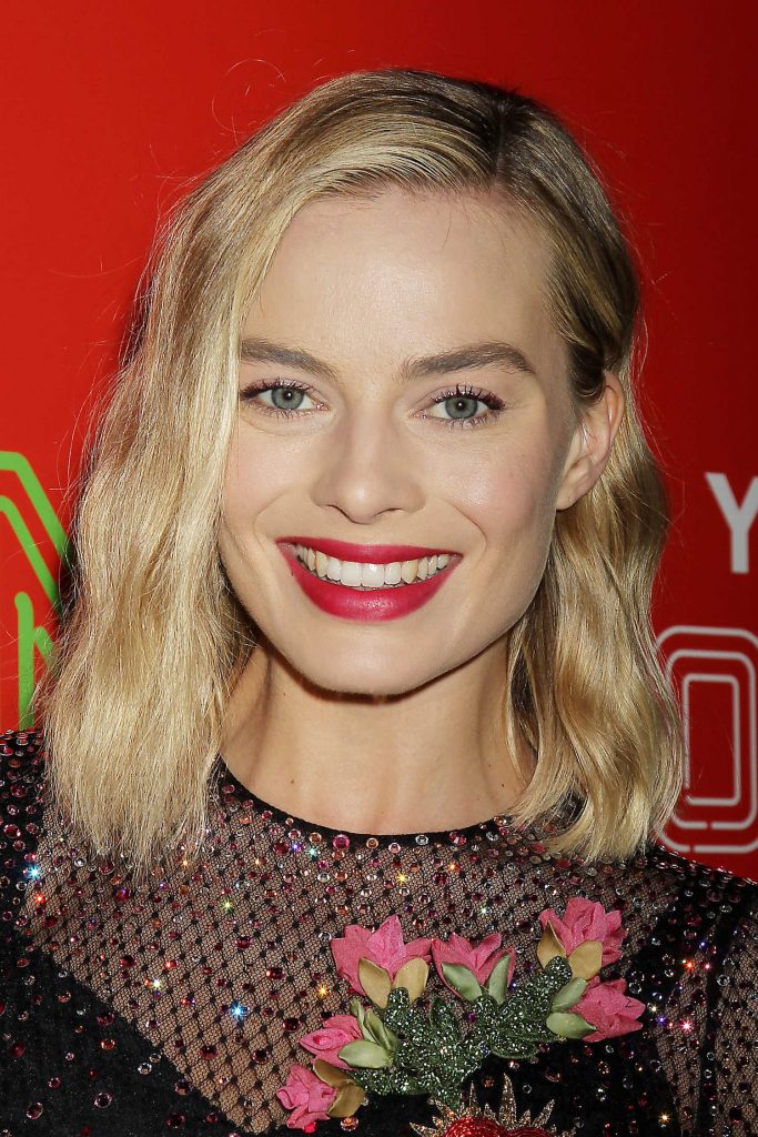 Margot Robbie at the First Annual Neon Holiday Party in New York-4