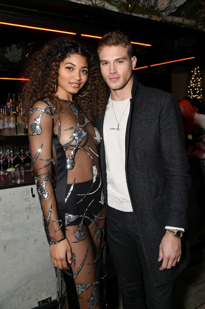 Matthew Noszka Attends the CR Fashion Book Celebrating Launch of CR Girls 2018 with Technogym in New York City-5
