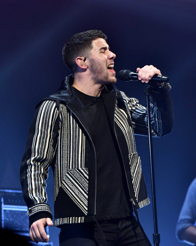 Nick Jonas at Y100's Jingle Ball 2017 at BB&T Center in Sunrise-4
