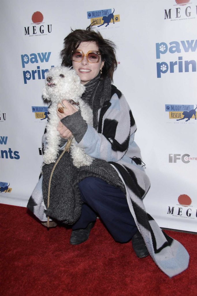 Parker Posey at The First Annual Paw Prints Paw-liday Screening at IFC Center in New York City-1
