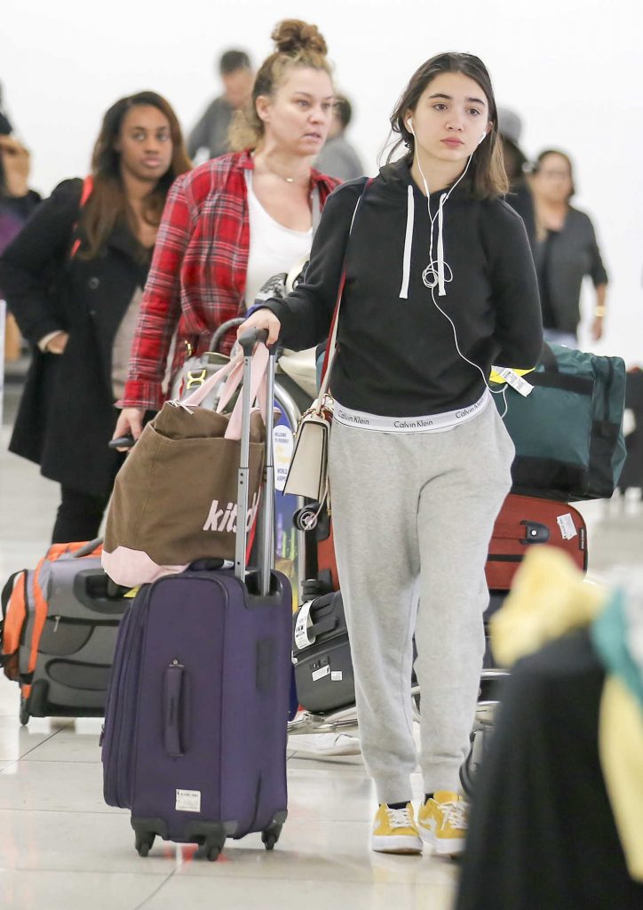 Rowan Blanchard Was Spotted at LAX Airport in LA-1