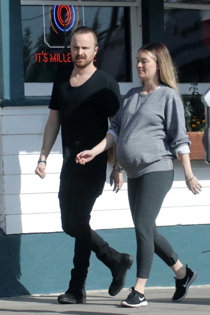 Arrives at Lunch with His Wife at Hugo's Cafe in West Hollywood 01/02/2018-2