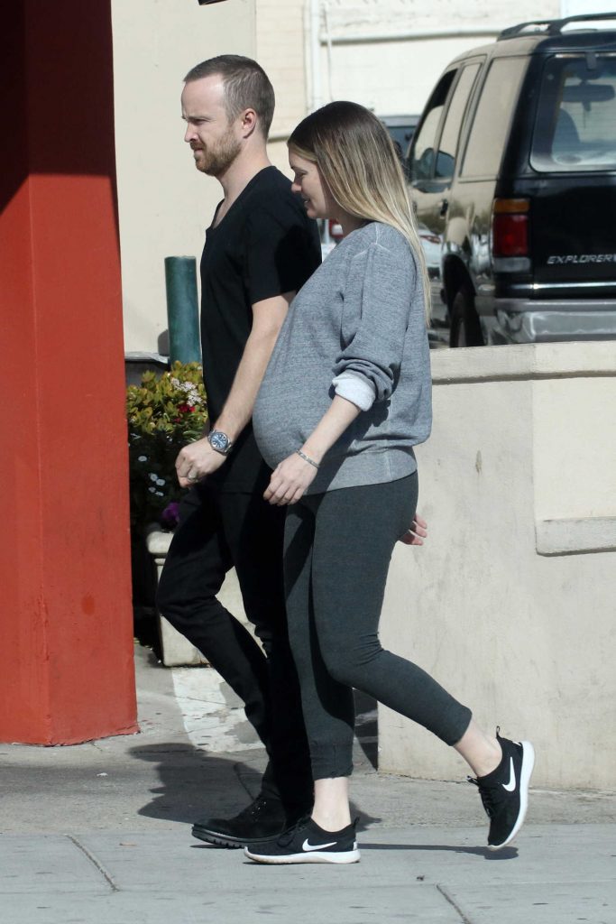 Arrives at Lunch with His Wife at Hugo's Cafe in West Hollywood 01/02/2018-3