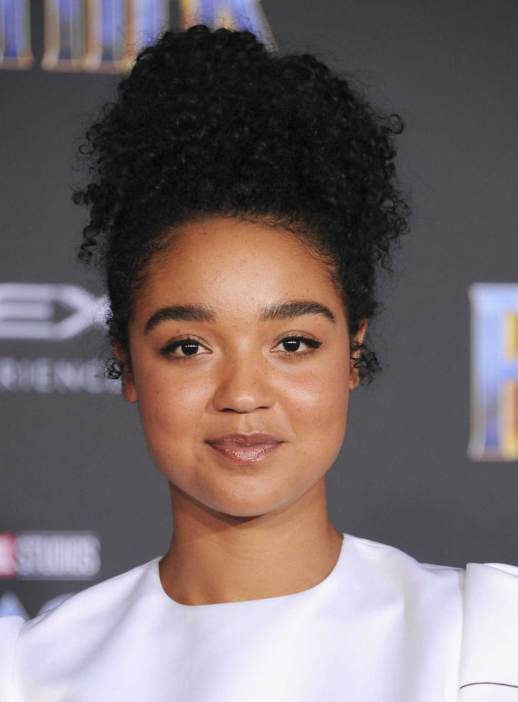 Aisha Dee at the Black Panther Premiere in Hollywood-4