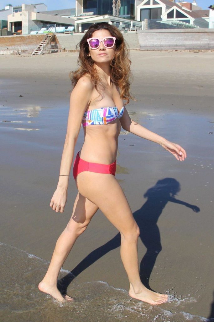 Blanca Blanco in Bikini at the Beach in Malibu-4