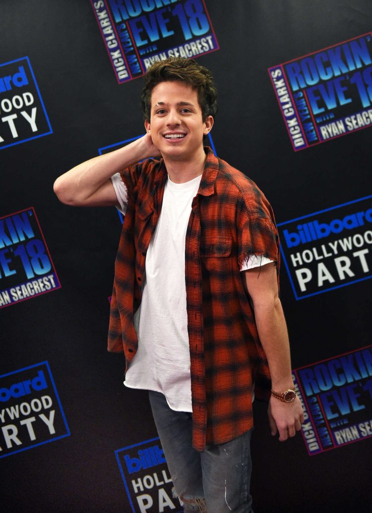 Charlie Puth Attends Dick Clark's New Year's Rockin Eve with Ryan Seacrest 2018 in Los Angeles-1