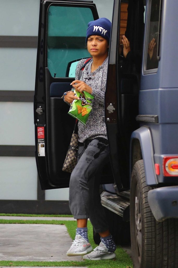 Christina Milian Heads to the Gym in Los Angeles-2