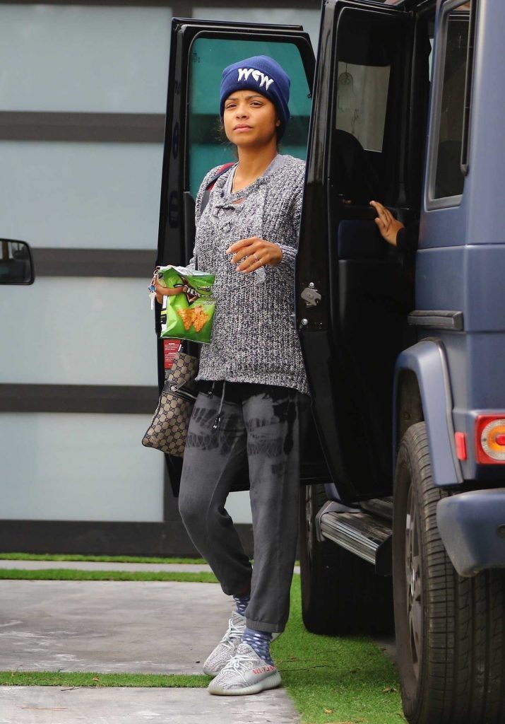 Christina Milian Heads to the Gym in Los Angeles-3