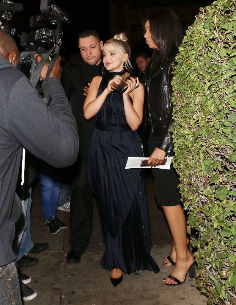 Dove Cameron Signs Autographs Outside Delilah Nightclub in West Hollywood-1