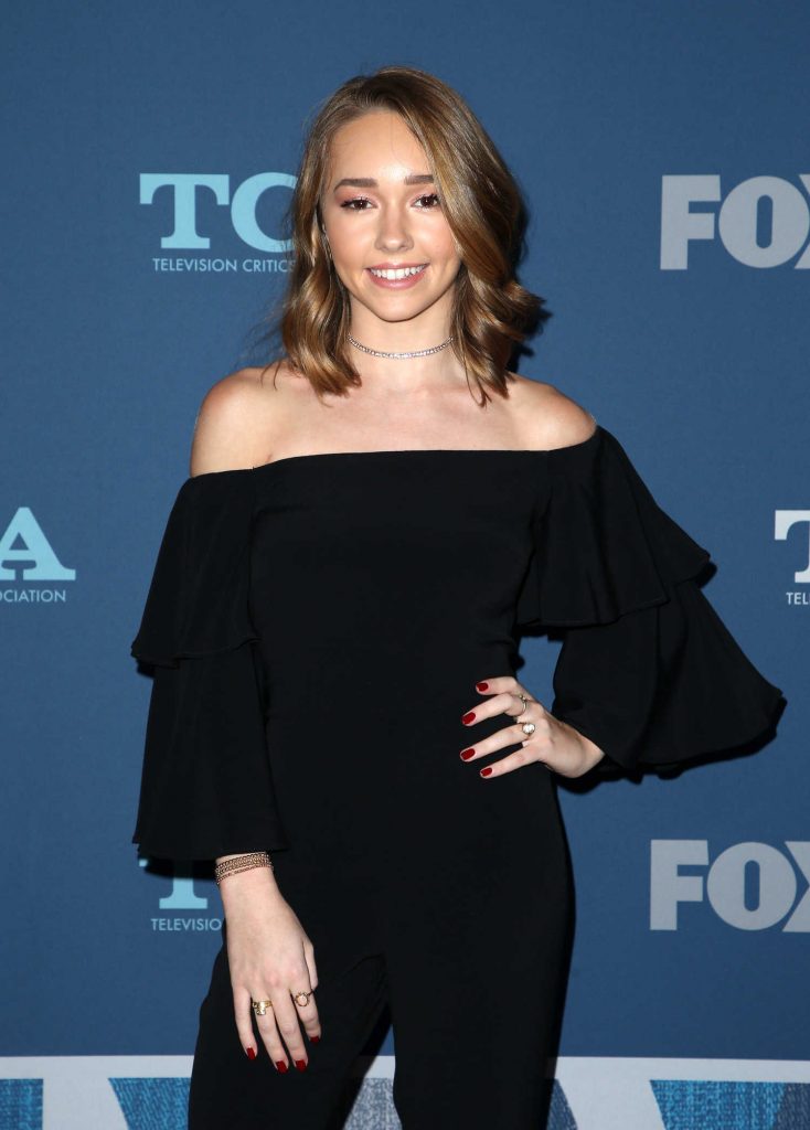 Holly Taylor at the Fox Winter TCA 2018 All-Star Party in Pasadena-4
