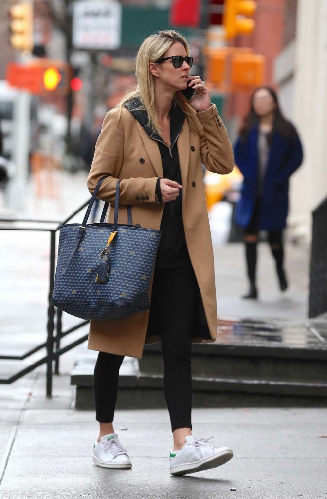 Nicky Hilton Chats on Her Phone in New York City-3