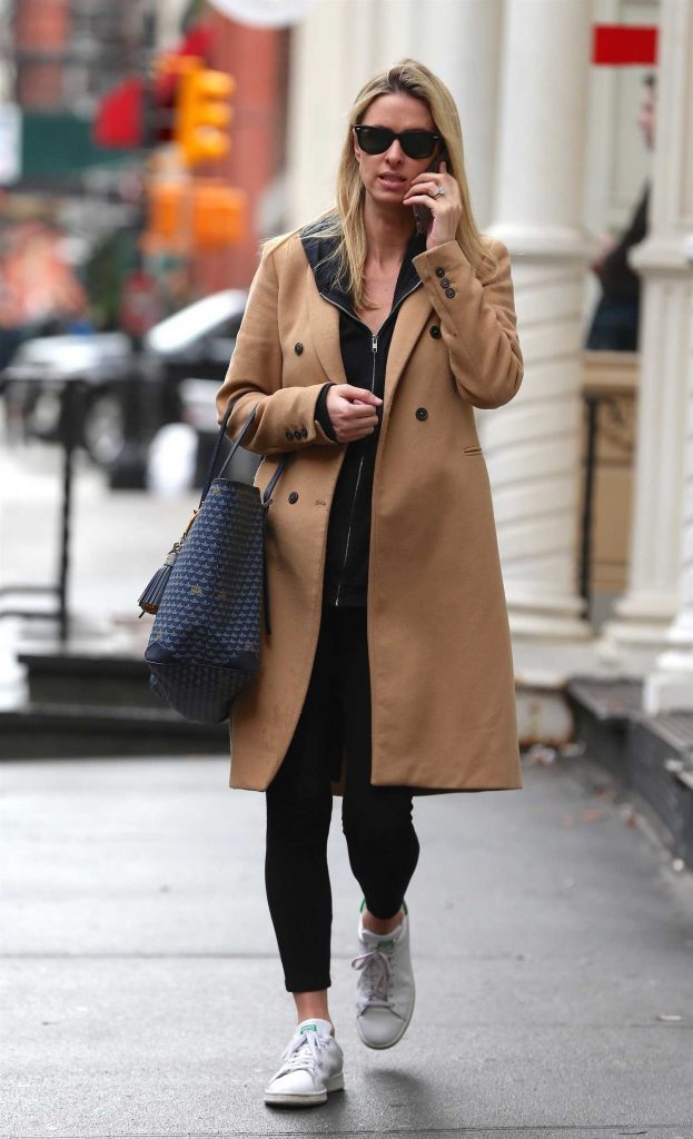 Nicky Hilton Chats on Her Phone in New York City-4