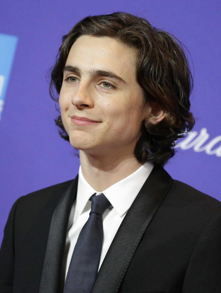 Timothee Chalamet at the 29th Annual Palm Springs International Film Festival Awards Gala in Palm Springs-5