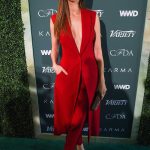 Angela Sarafyan at CFDA Variety and WWD Runway to Red Carpet in Los Angeles