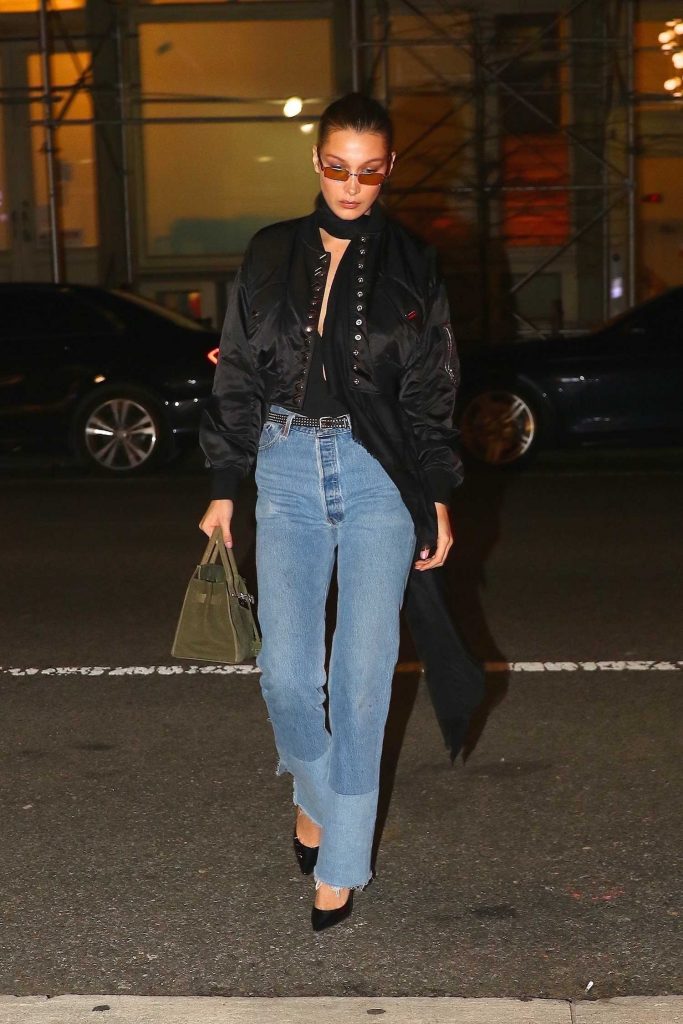 Bella Hadid Heads Out to Cipriani for a Late Night Dinner in NYC-3