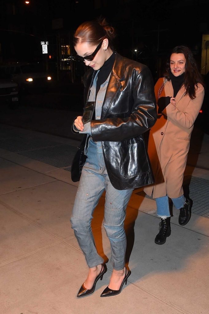 Bella Hadid Night Out with Her Friend Ally in New York City-4