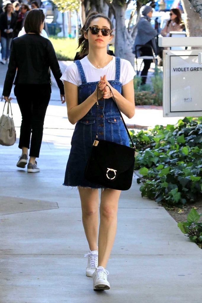 Emmy Rossum Was Seen Out in West Hollywood-3
