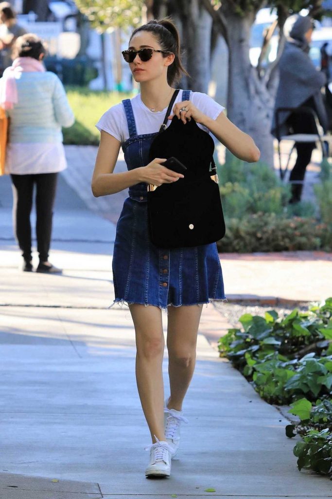 Emmy Rossum Was Seen Out in West Hollywood-4
