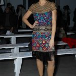 Jackie Cruz at the Naeem Khan Fashion Show During New York Fashion Week in New York City