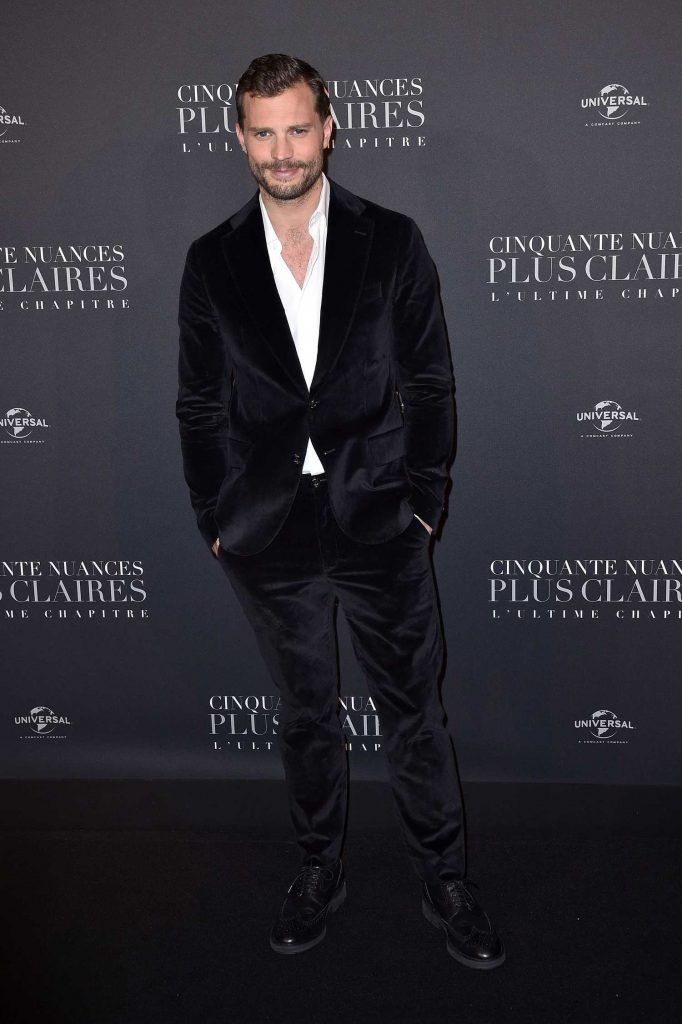 Jamie Dornan at the Fifty Shades Freed Premiere in Paris-1