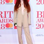 Jess Glynne Attends the 2018 Brit Awards at the O2 Arena in London