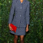 Letitia Wright at 2018 Charles Finch and Chanel Pre-Bafta Party at Mark’s Club Mayfair in London