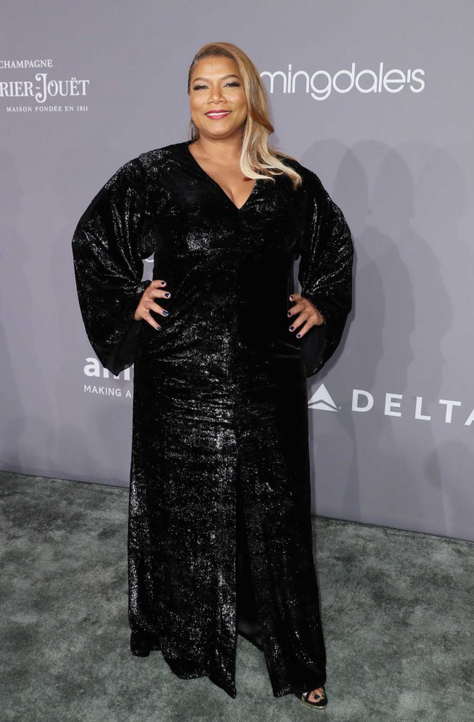 Queen Latifah at 2018 amfAR Gala New York at Cipriani Wall Street in New York City-1