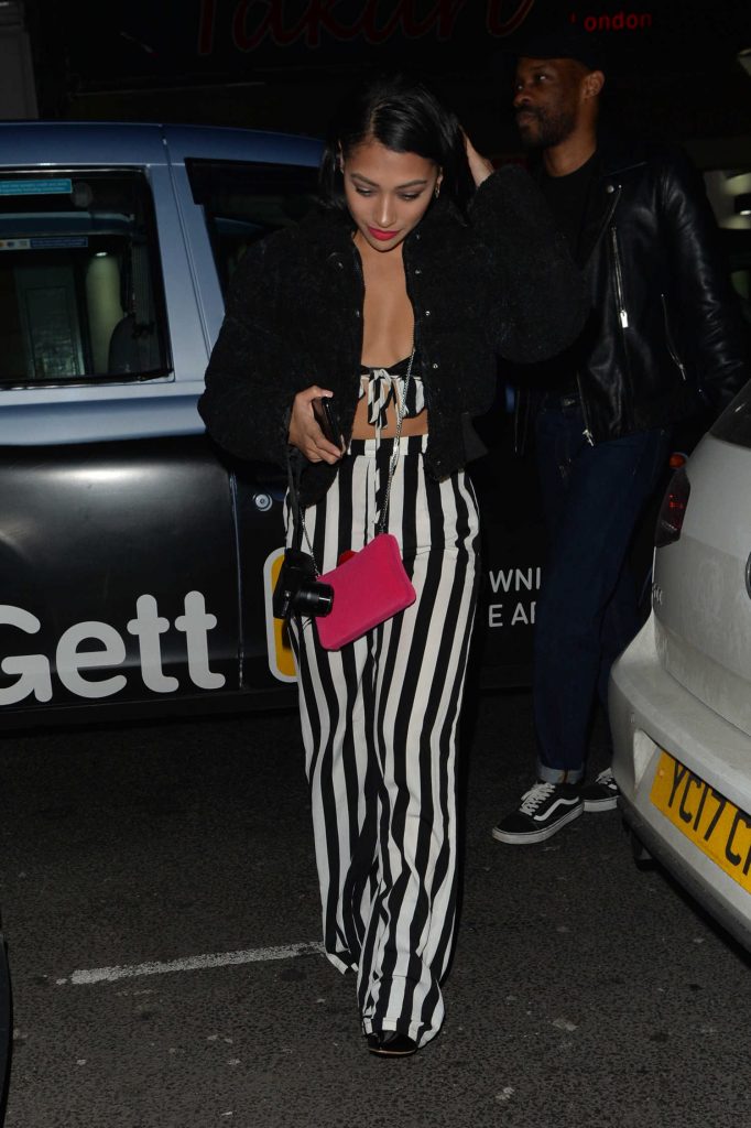 Vanessa White Was Spotted in Bunga Bunga in London-1