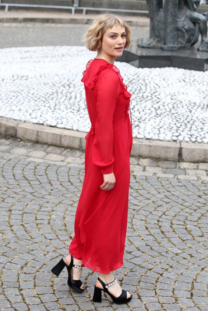 Alison Sudol at the Miu Miu Show During the Paris Fashion Week in Paris-4