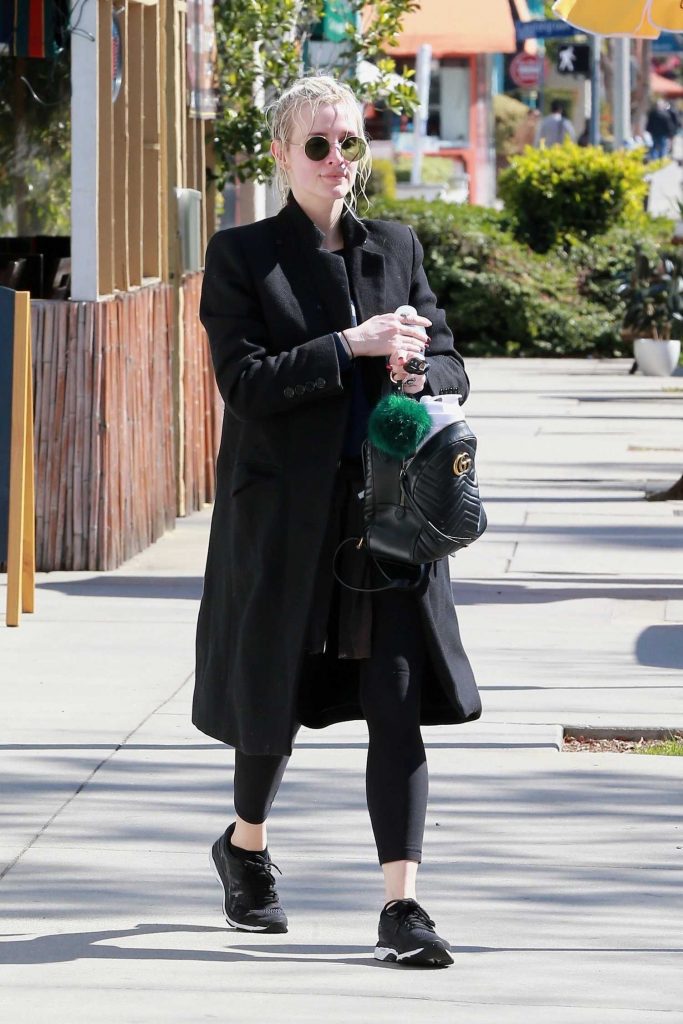 Ashlee Simpson Hits the Gym in Beverly Hills-2