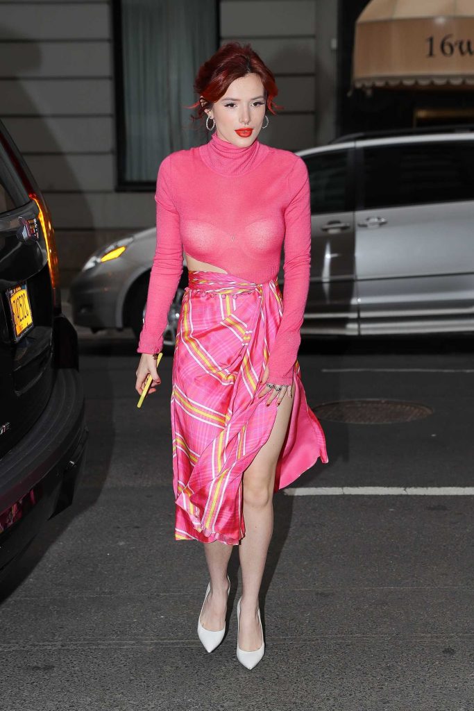 Bella Thorne Leaves The Tonight Show Starring Jimmy Fallon in NYC-2