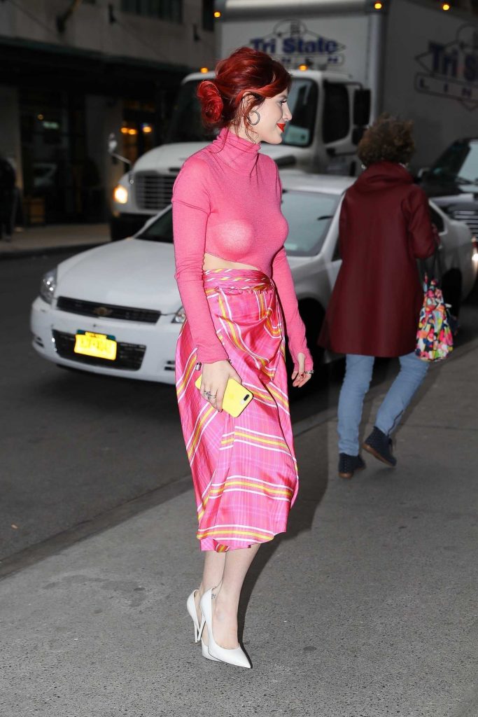 Bella Thorne Leaves The Tonight Show Starring Jimmy Fallon in NYC-5