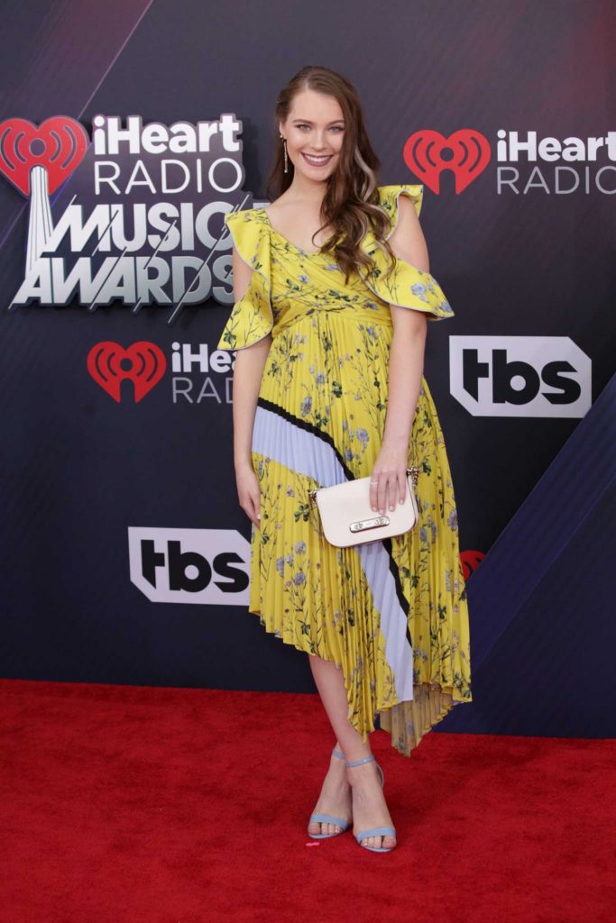 Caroline Roman at 2018 iHeartRadio Music Awards in Inglewood-1