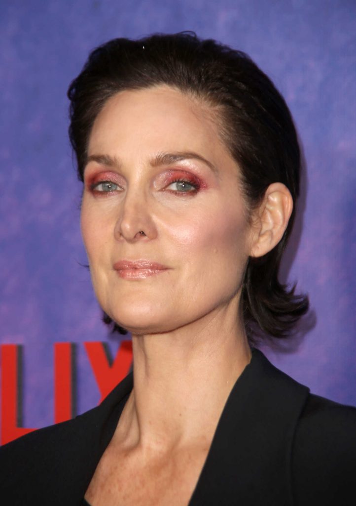 Carrie-Anne Moss at the Marvel's Jessica Jones TV Show Season 2 Premiere in New York-4