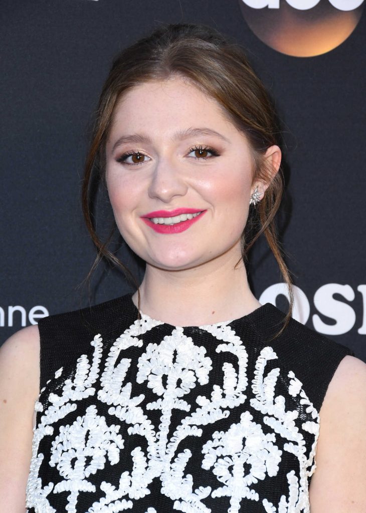 Emma Kenney at the Roseanne Series Premiere in Burbank-3