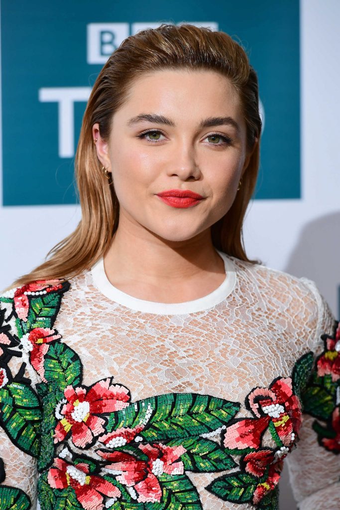 Florence Pugh at the King Lear BBC Screening at The Soho Hotel in London-5