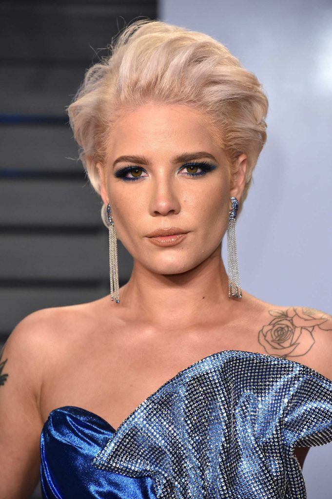 Halsey at 2018 Vanity Fair Oscar Party in Beverly Hills-5